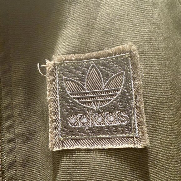Adidas 2XS Green Maxi Jacket - Picture 8 of 9